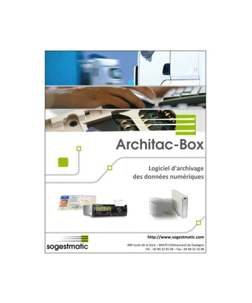 Pack Archivage 1 (Clé de collecte + logiciel)